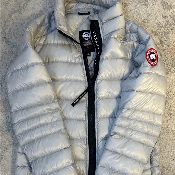 Canada Goose Light Gray Quilted Jacket - Picture 1 of 2